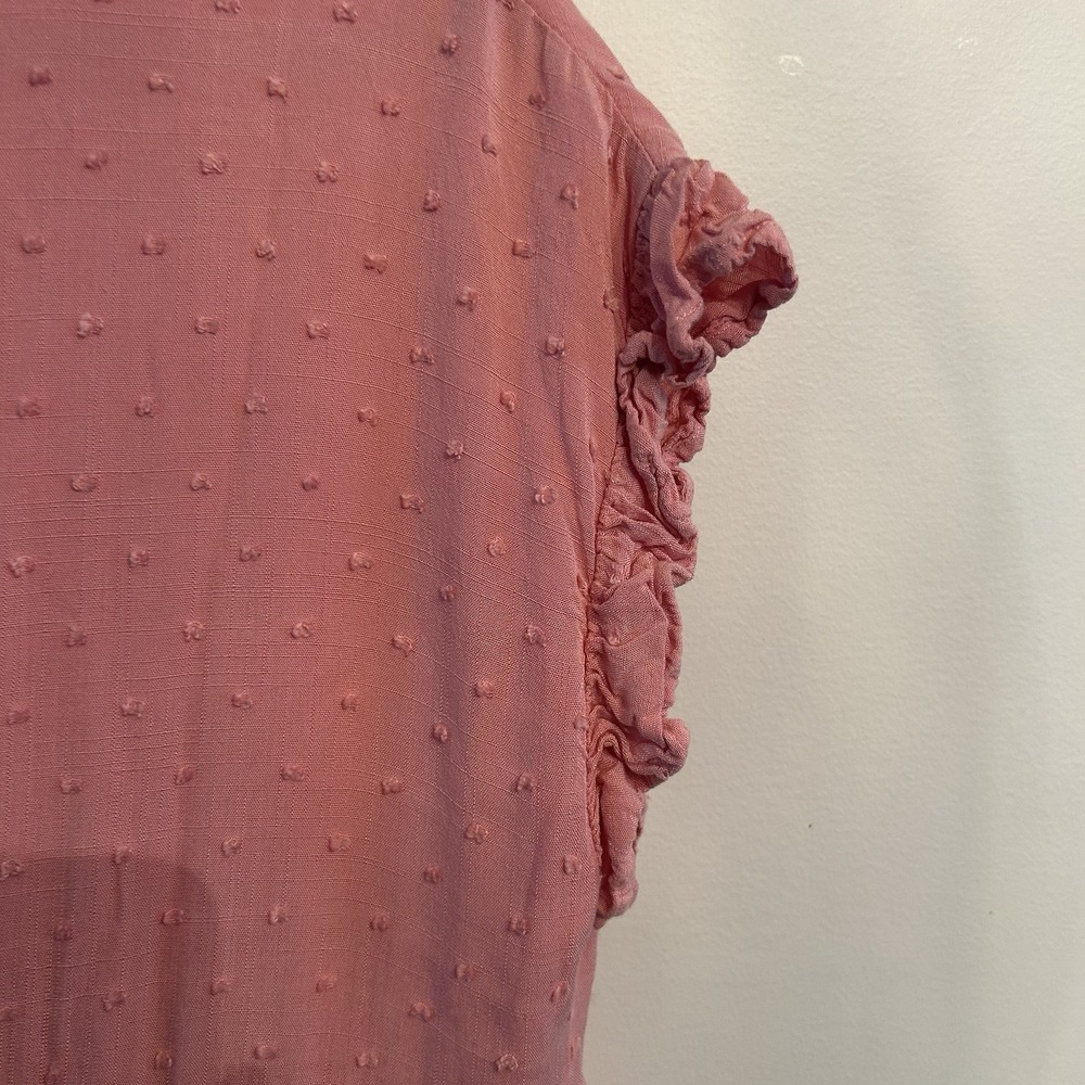 Emory Park Pink Flowy Dress Size Medium Spring Summer Comfortable‎ - Picture 4 of 7